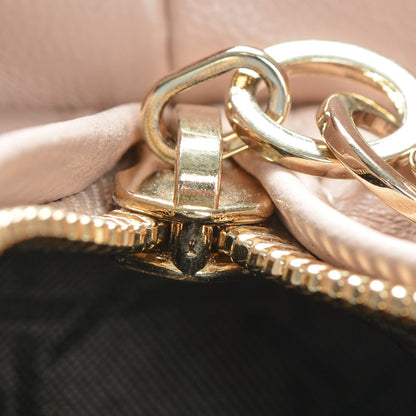 Christian Dior Lambskin Cannage Large Lady Dior Rose Poudre 10 of 13
