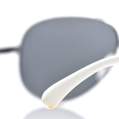 Chanel Aviator Sunglasses 4179 White 5 of 9