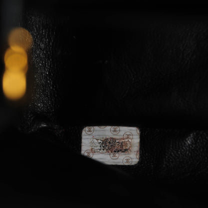 Chanel Lambskin Quilted Flap Shoulder Bag Black 7 of 9