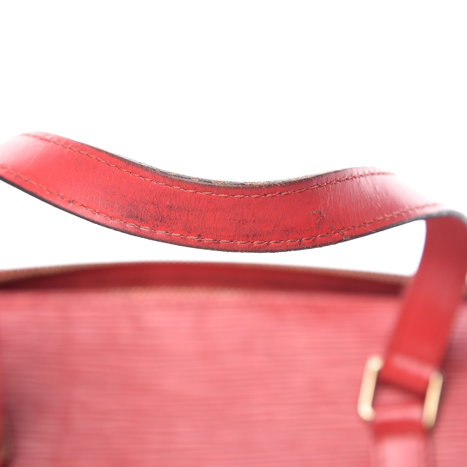 Louis Vuitton Epi Soufflot Castillan Red 15 of 17
