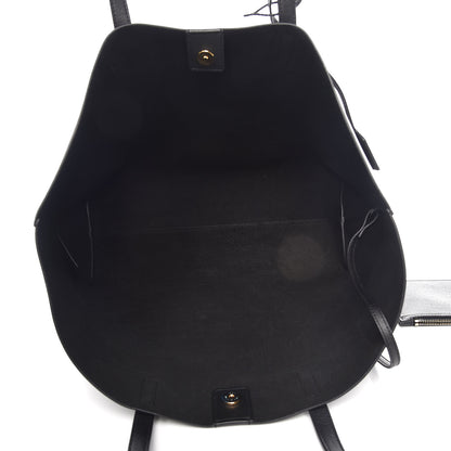 Saint Laurent Calfskin Large Shopping Tote Black 6 of 11