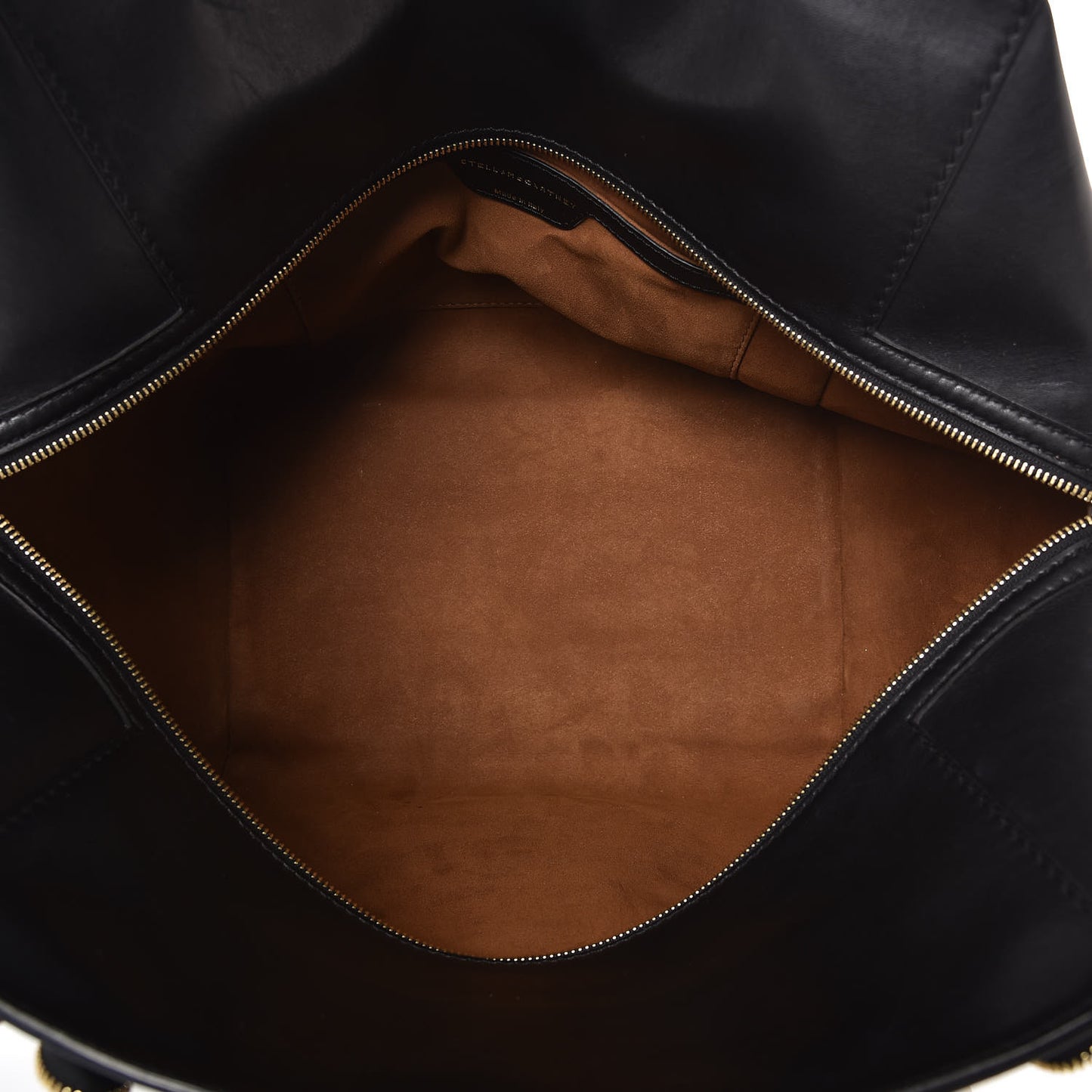 Eco Alter Nappa Cavendish Zipper Tote Black