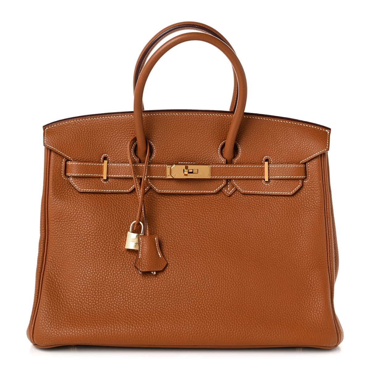 Hermes Togo Birkin 35 Gold 1 of 12