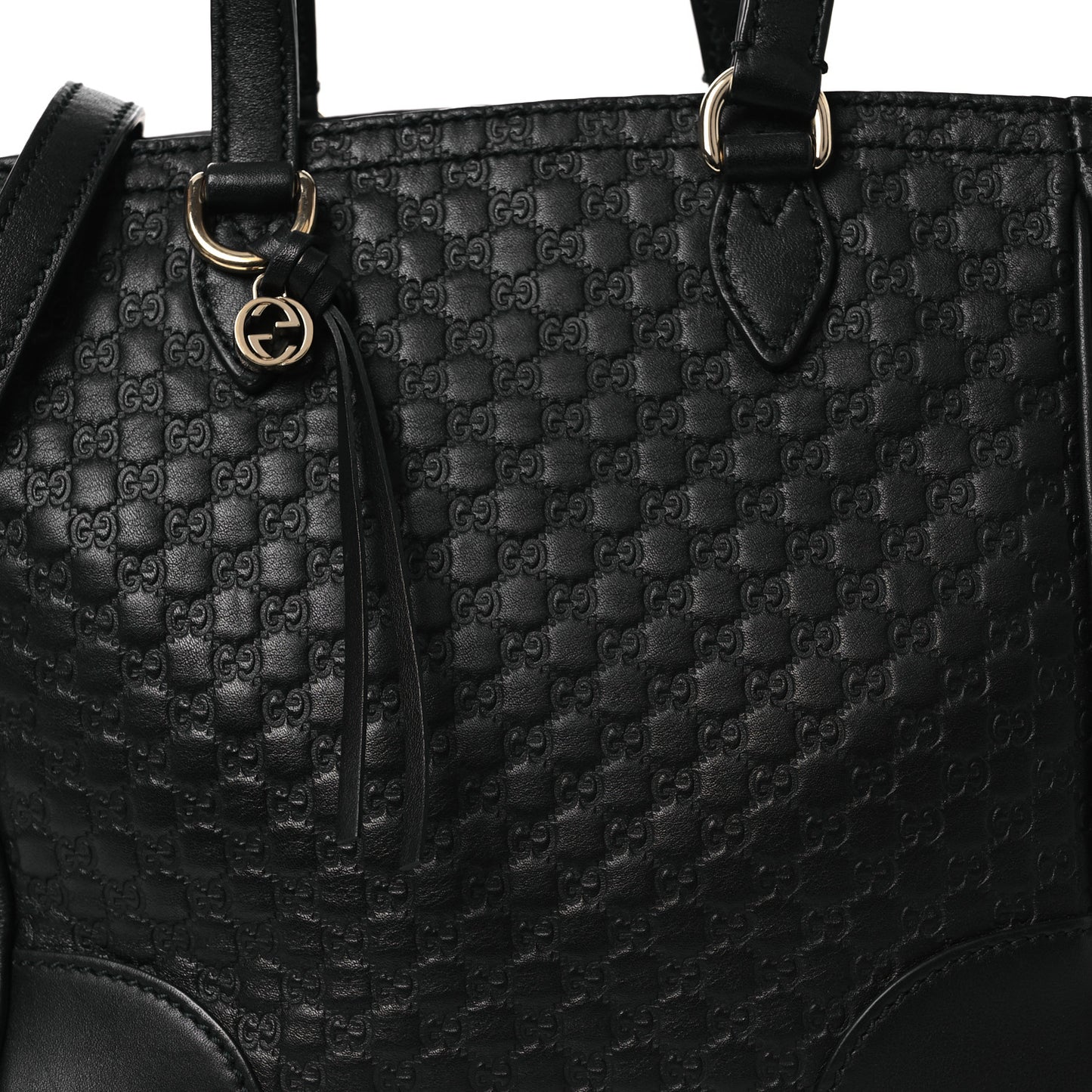 Microguccissima Small Bree Tote Black