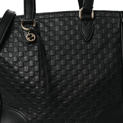 Gucci Microguccissima Small Bree Tote Black 8 of 13