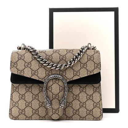 Gucci GG Supreme Monogram Mini Dionysus Shoulder Bag Black 13 of 13