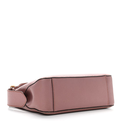 Burberry Soft Grain Calfskin Small Helmsley Crossbody Dusty Pink 4 of 18