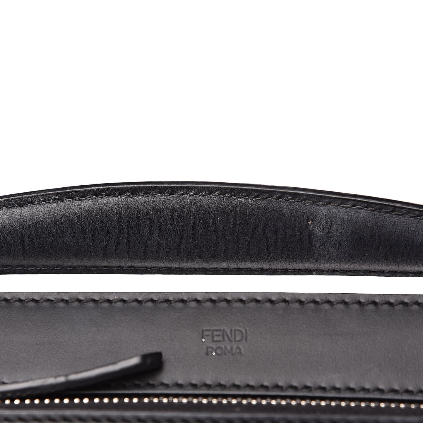 Vitello Baltico Dolce Shiny Nappa Lace Up DotCom Satchel Black Blue