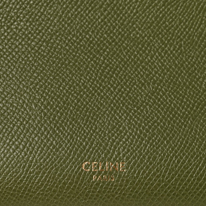 Celine Grained Calfskin Micro Belt Bag Army Green 5 of 10