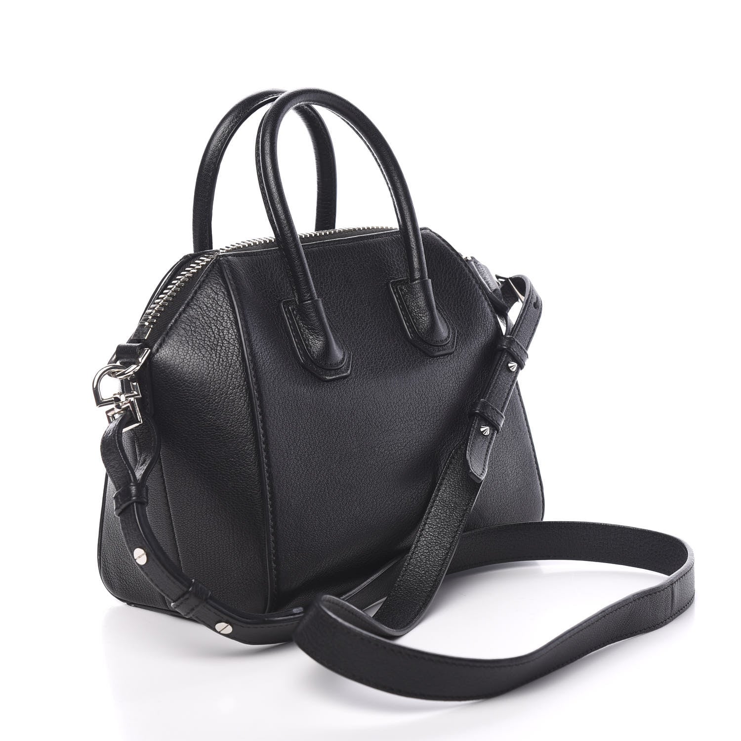 Givenchy Sugar Goatskin Mini Antigona Black 2 of 10