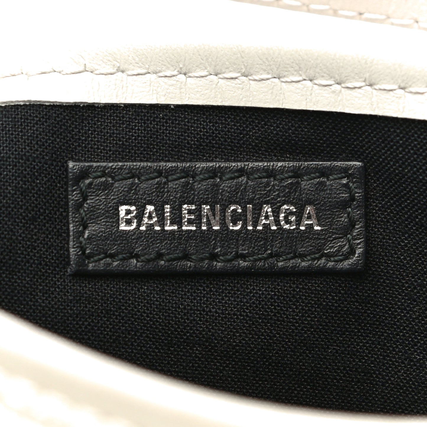 Cotton Canvas Calfskin Navy Cabas XS Natural
