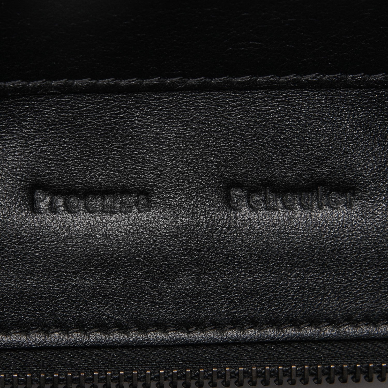 Proenza Schouler Python Calfskin Small PS11 Tote Black 5 of 8