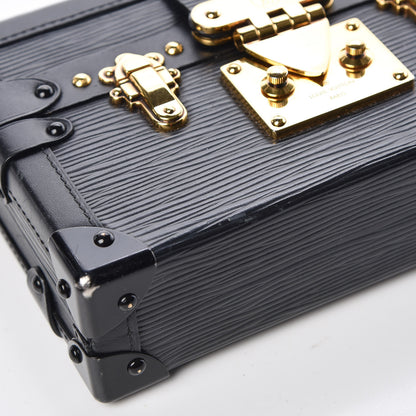 Louis Vuitton Epi Petite Malle Black 12 of 14