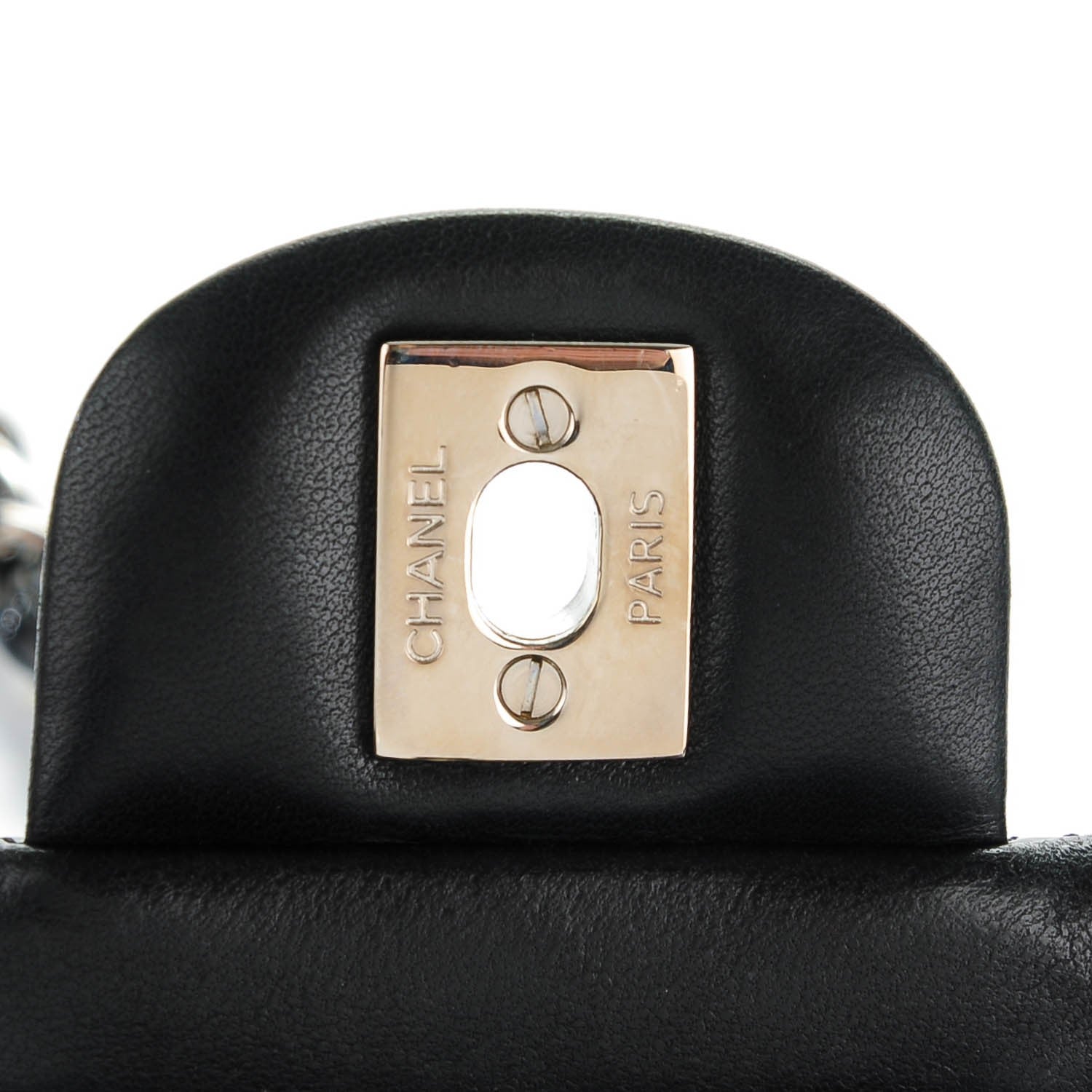 Chanel Patent Calfskin Quilted Mini Rectangular Flap Black 6 of 8