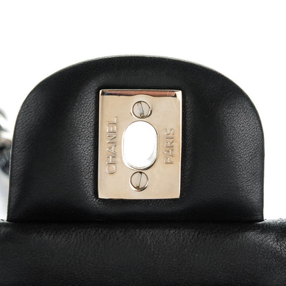 Chanel Patent Calfskin Quilted Mini Rectangular Flap Black 6 of 8