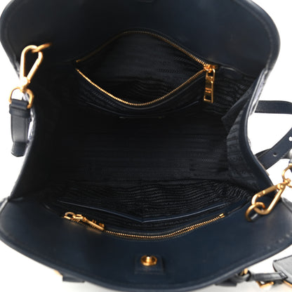 Prada Tela Tweed Saffiano Tote Bag Inchiostro 5 of 9