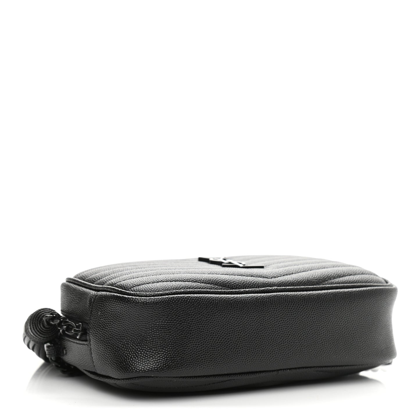 Grain De Poudre Matelasse Monogram Mini Lou Camera Bag Black