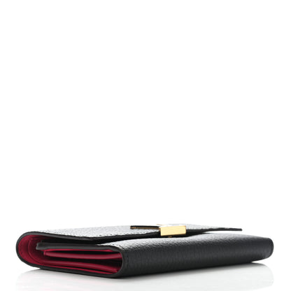 Louis Vuitton Taurillon Capucines Compact Wallet Black 4 of 9