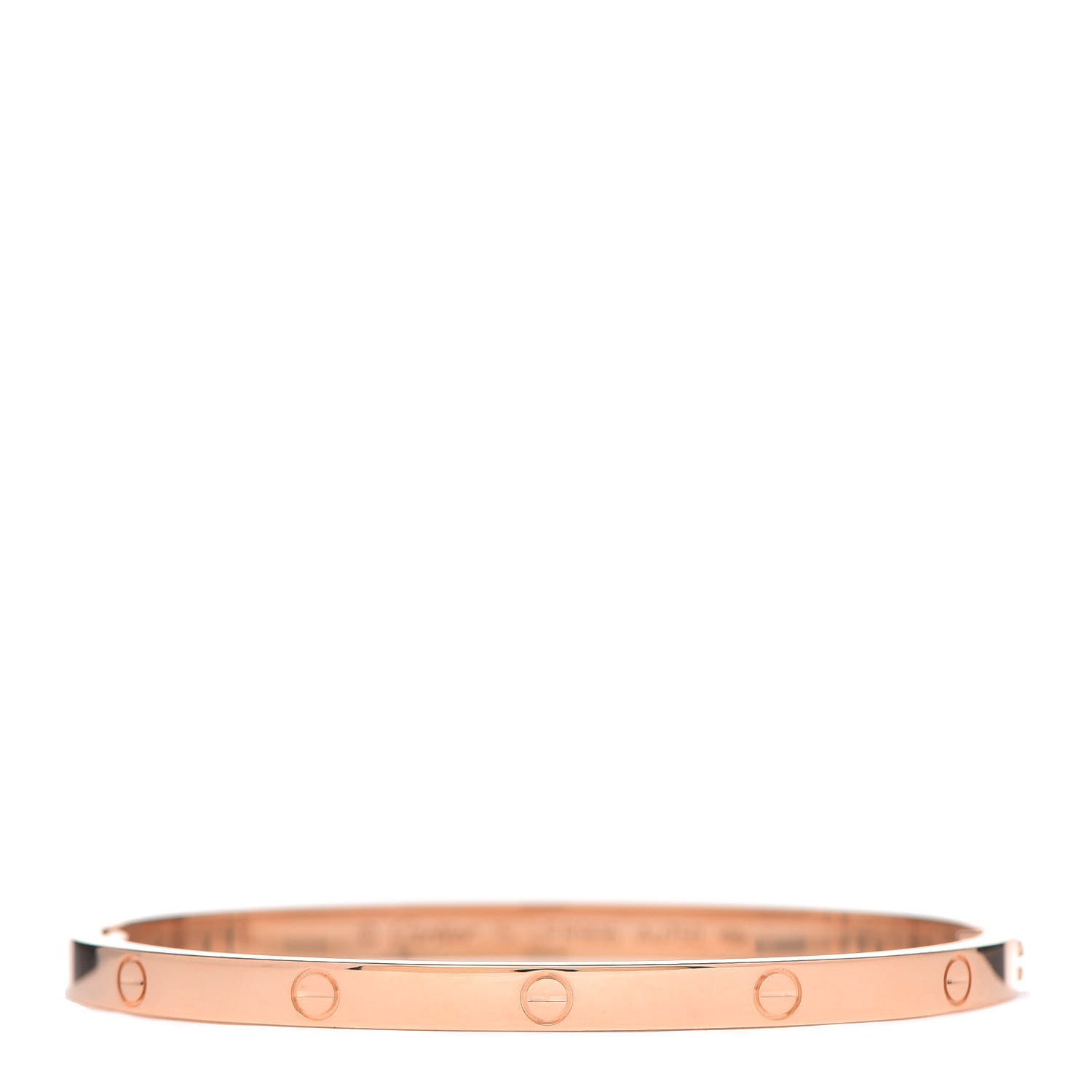 Cartier 18K Pink Gold Small LOVE Bracelet 15 1 of 6