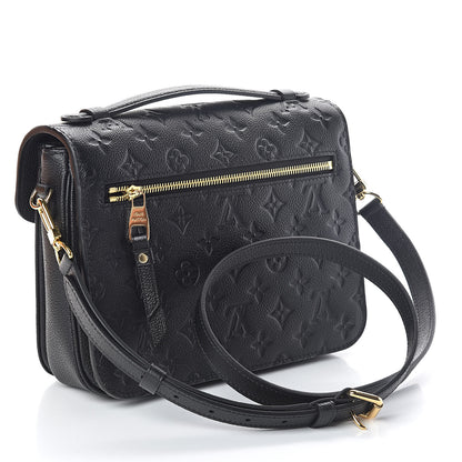 Louis Vuitton Empreinte Pochette Metis Black 3 of 9