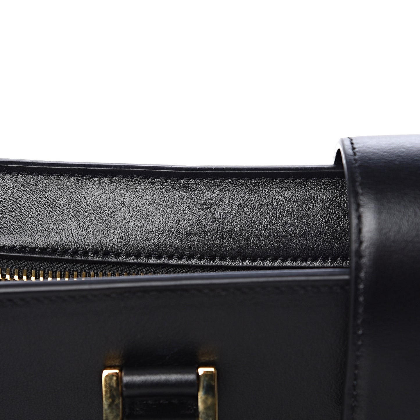 Smooth Calfskin Small Monogram Cabas Black