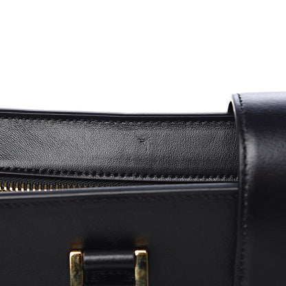 Saint Laurent Smooth Calfskin Small Monogram Cabas Black 8 of 11