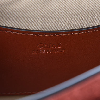 Chloe Calfskin Small Tess Bag Sepia Brown 6 of 6