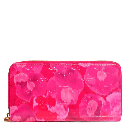 Louis Vuitton Vernis Ikat Zippy Wallet Rose Indien 1 of 8