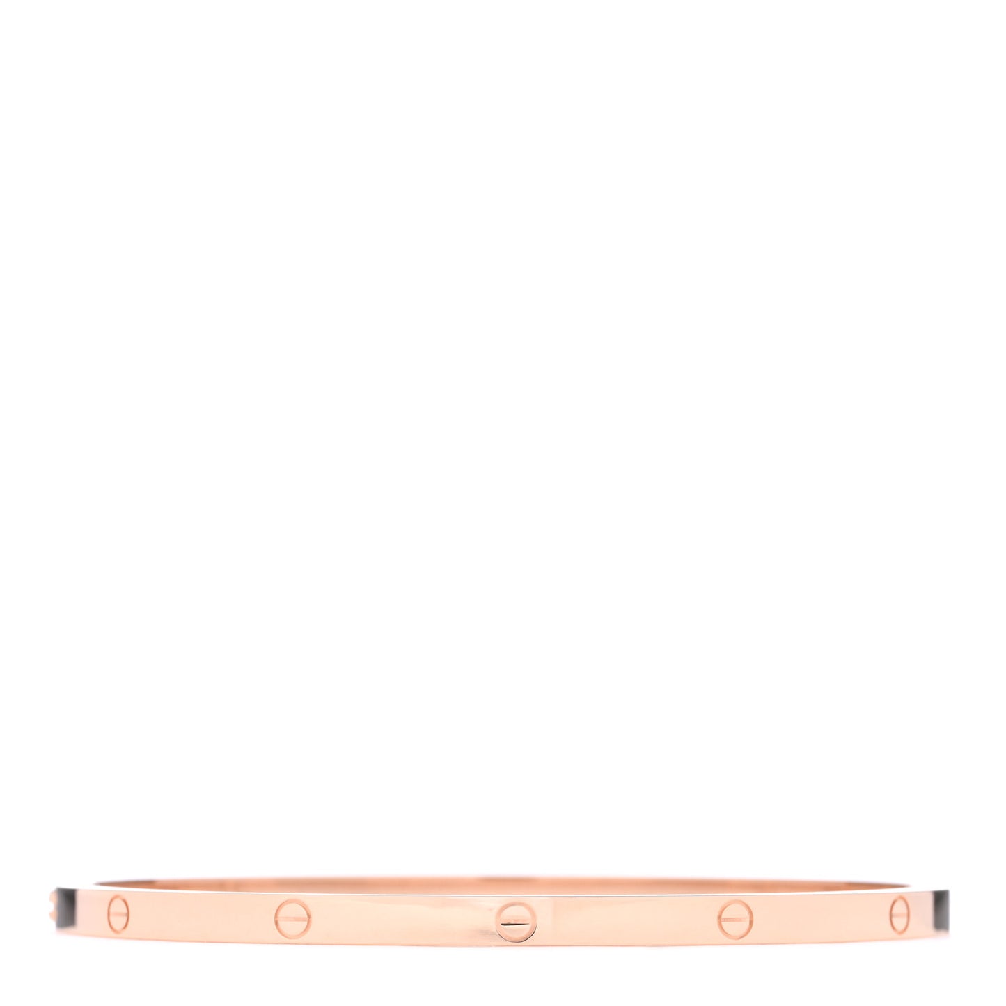 18K Pink Gold Small LOVE Bracelet 19