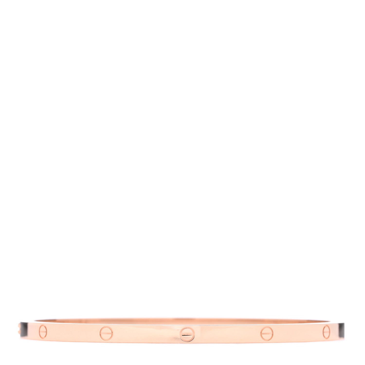 Cartier 18K Pink Gold Small LOVE Bracelet 19 2 of 5