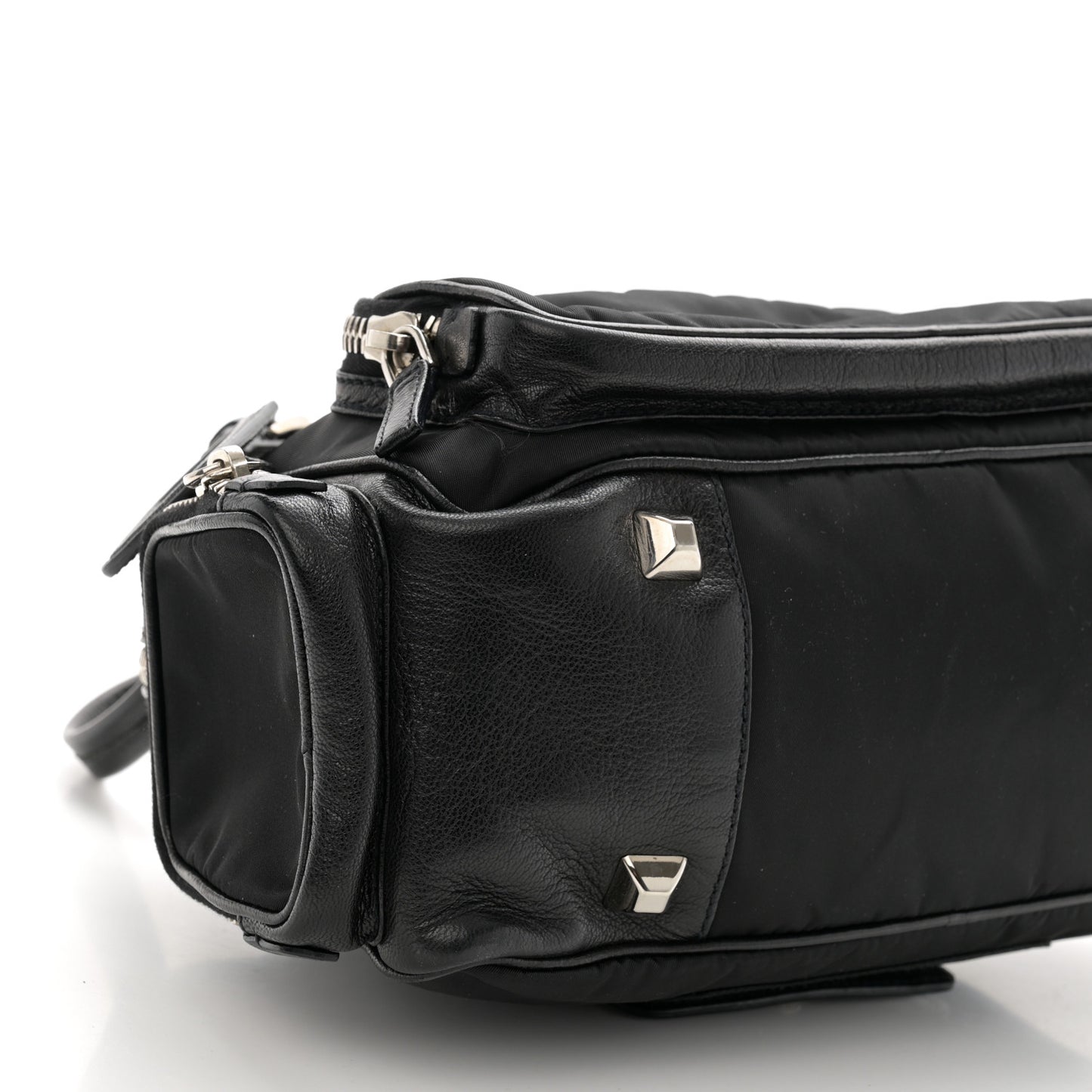 Tessuto Nylon Shoulder Bag Black