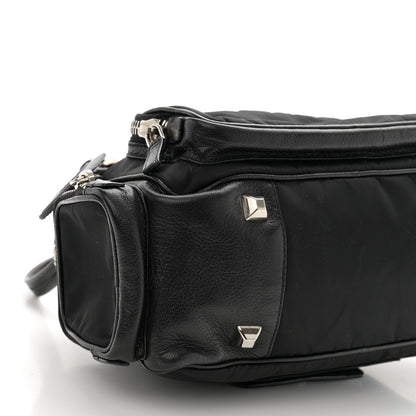 Prada Tessuto Nylon Shoulder Bag Black 9 of 12