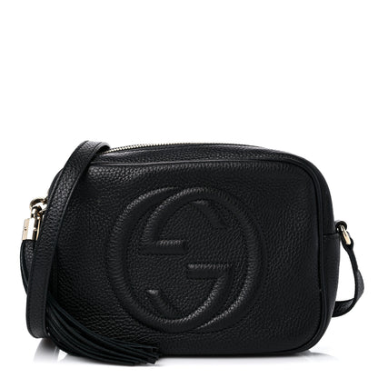 Gucci Pebbled Calfskin Small Soho Disco Bag Black 1 of 10