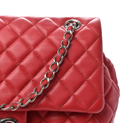 Chanel Lambskin Quilted Large Urban Spirit Backpack Red 17 of 17