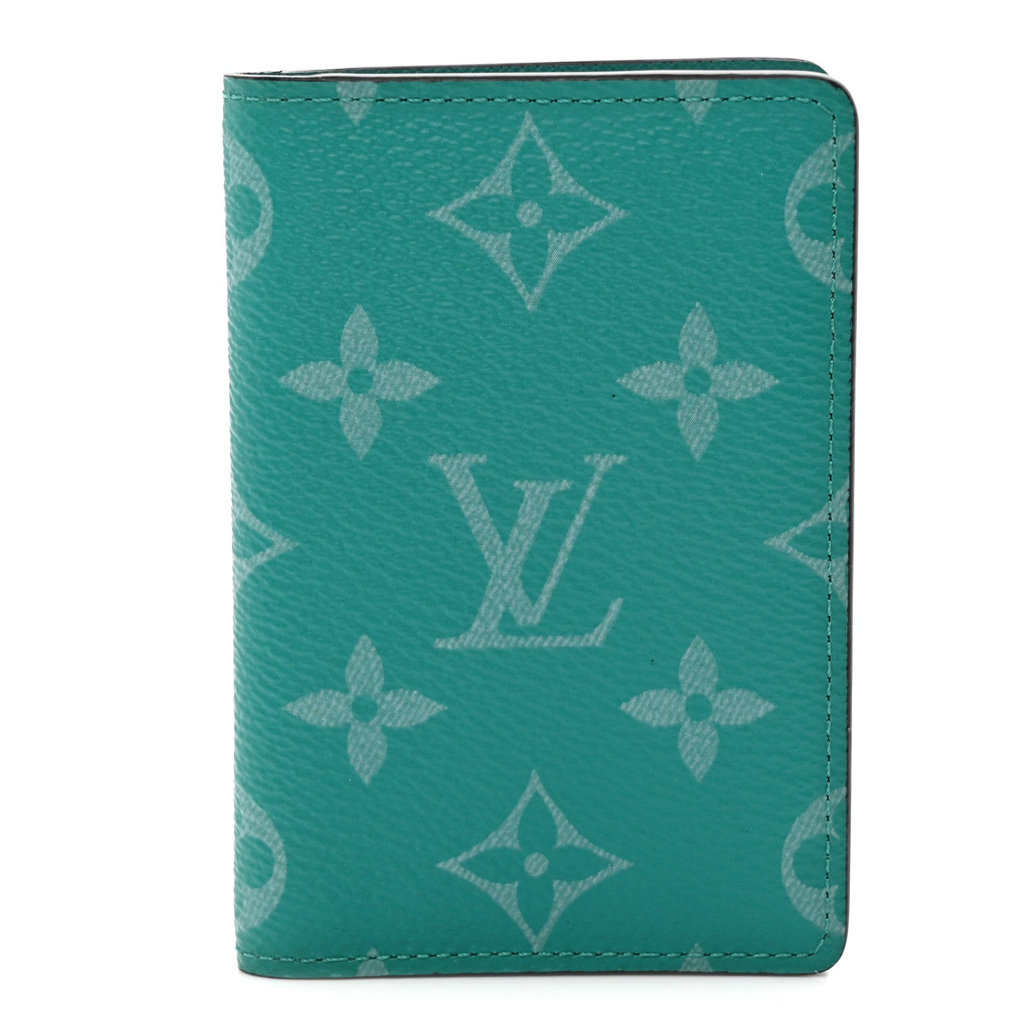 Louis Vuitton Monogram Taiga Pocket Organizer Vert 1 of 7