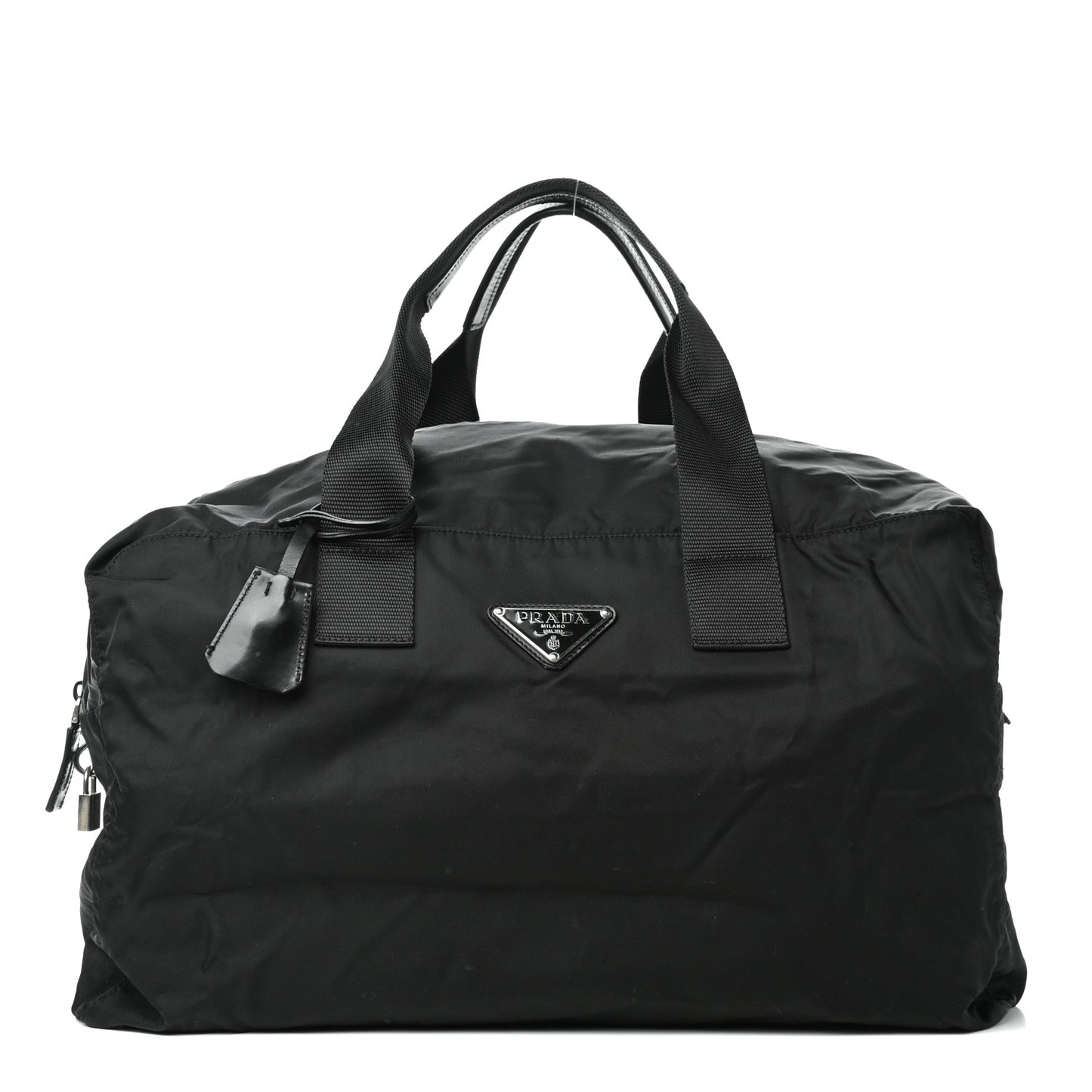Tessuto Nylon Duffel Bag Black