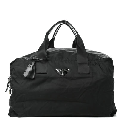 Prada Tessuto Nylon Duffel Bag Black 1 of 9