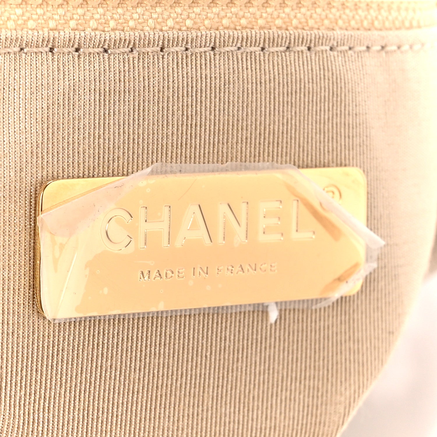 Chanel Lambskin Quilted Medium Chanel 19 Flap Light Beige 7 of 11