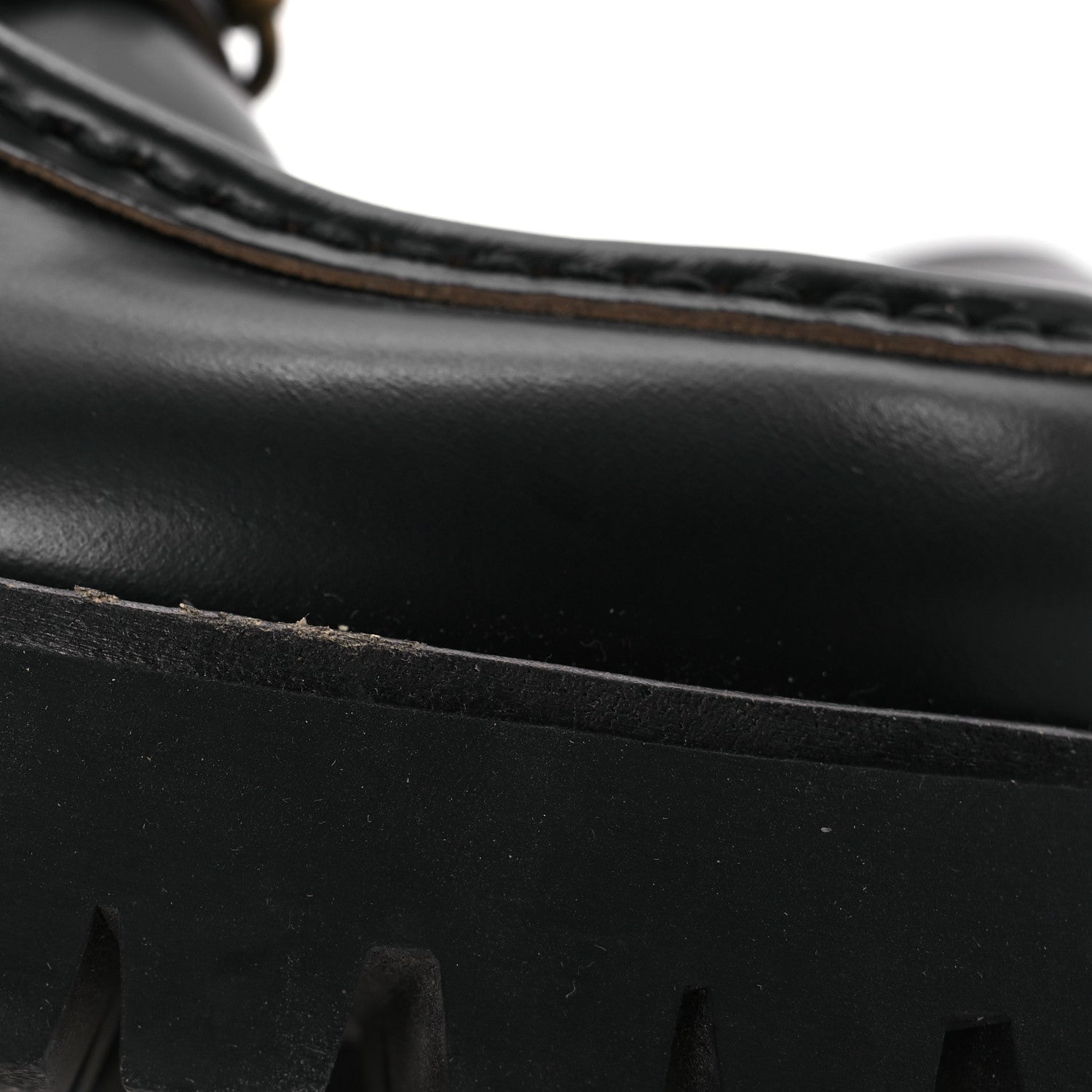 Gucci Cordovan Lux Womens Harald Horsebit 25mm Platform Boots 39.5