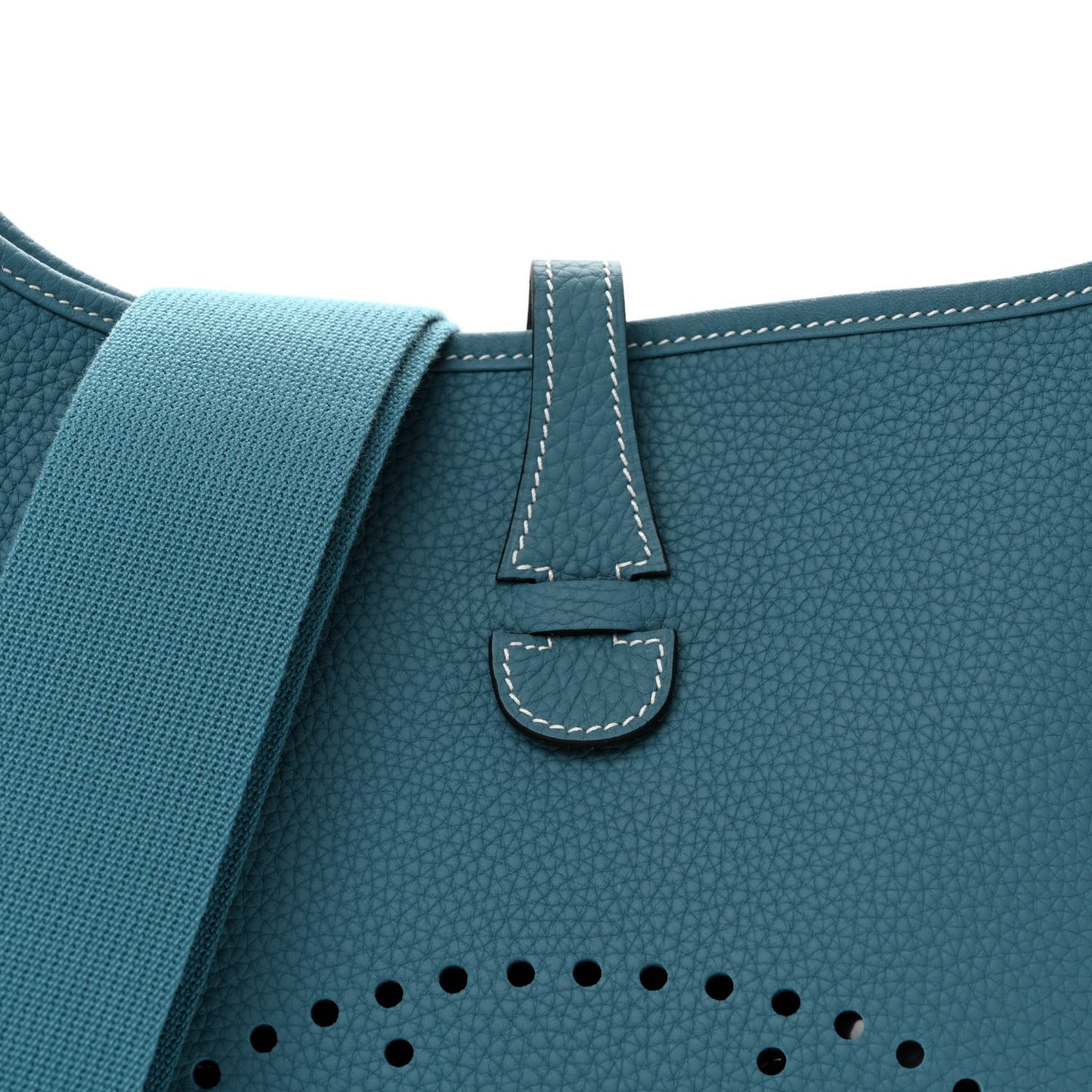 Taurillon Clemence Evelyne III PM New Blue Jean