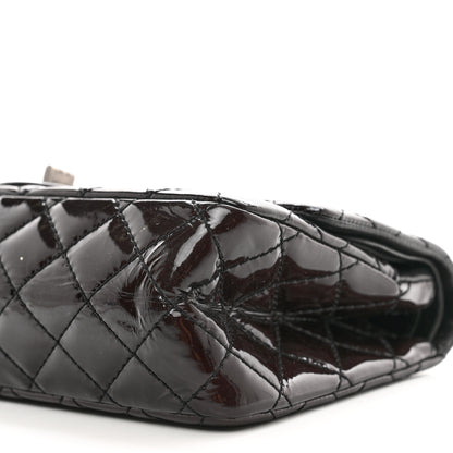 Chanel Patent Calfskin Quilted 2.55 Reissue 225 Flap Black 9 of 13