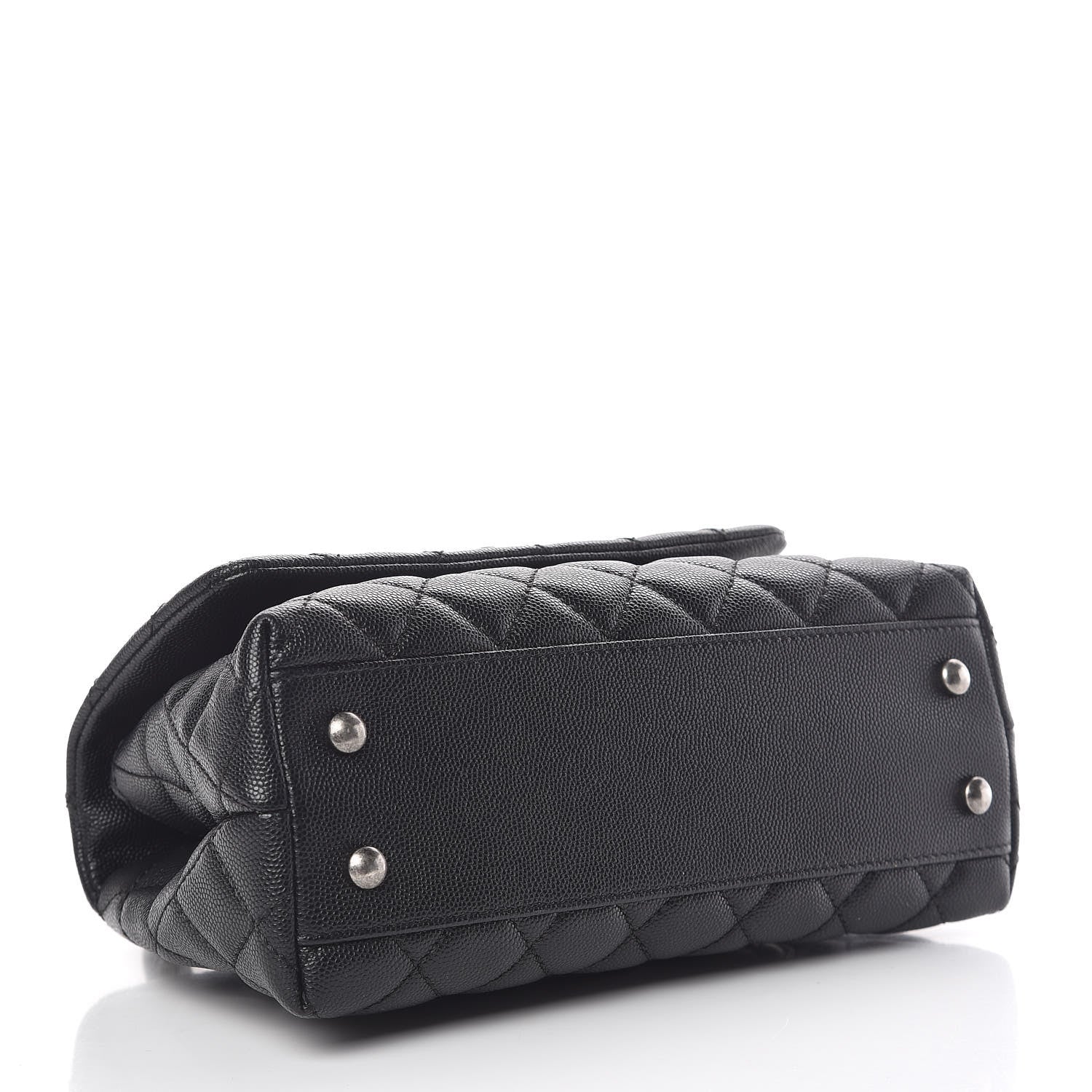 Chanel Caviar Quilted Mini Coco Handle Flap Black 4 of 18