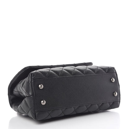 Chanel Caviar Quilted Mini Coco Handle Flap Black 4 of 18