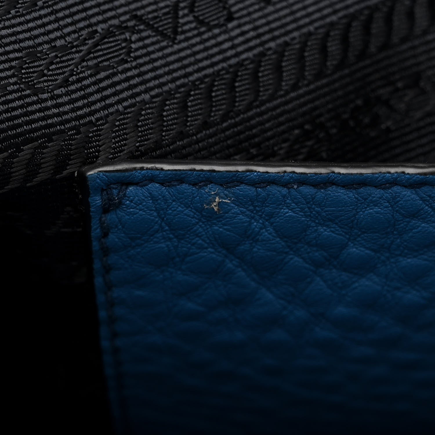 Prada Vitello Daino Shopping Tote Inchiostro 11 of 13