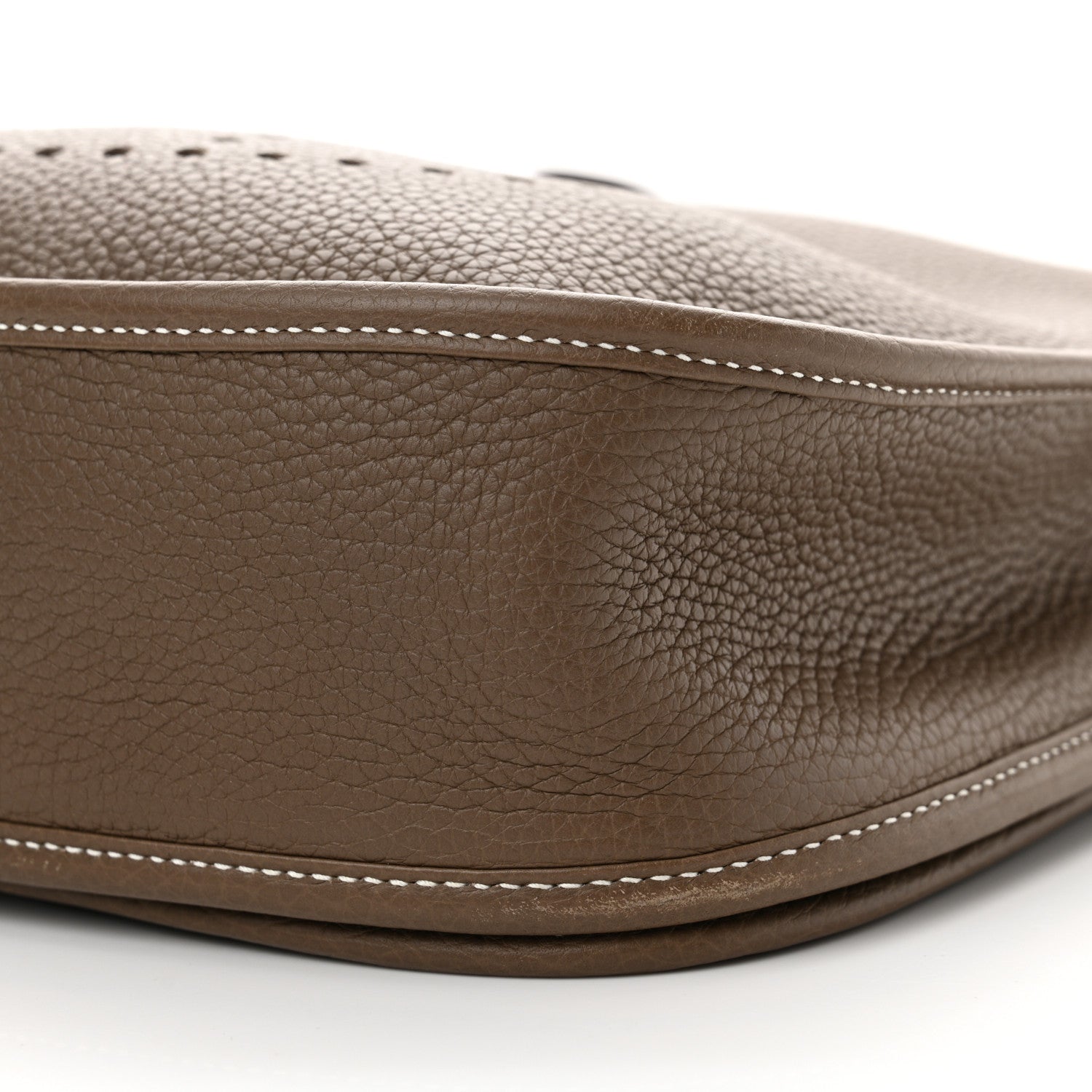 Hermes Taurillon Clemence Evelyne III PM Etoupe 10 of 12