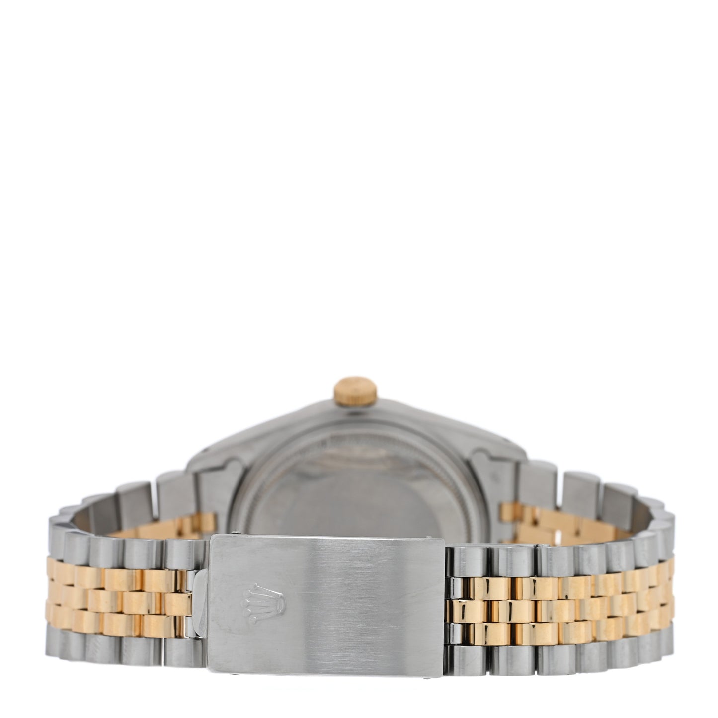 Stainless Steel 18K Yellow Gold Diamond 36mm Oyster Perpetual Datejust Watch Champagne 16013