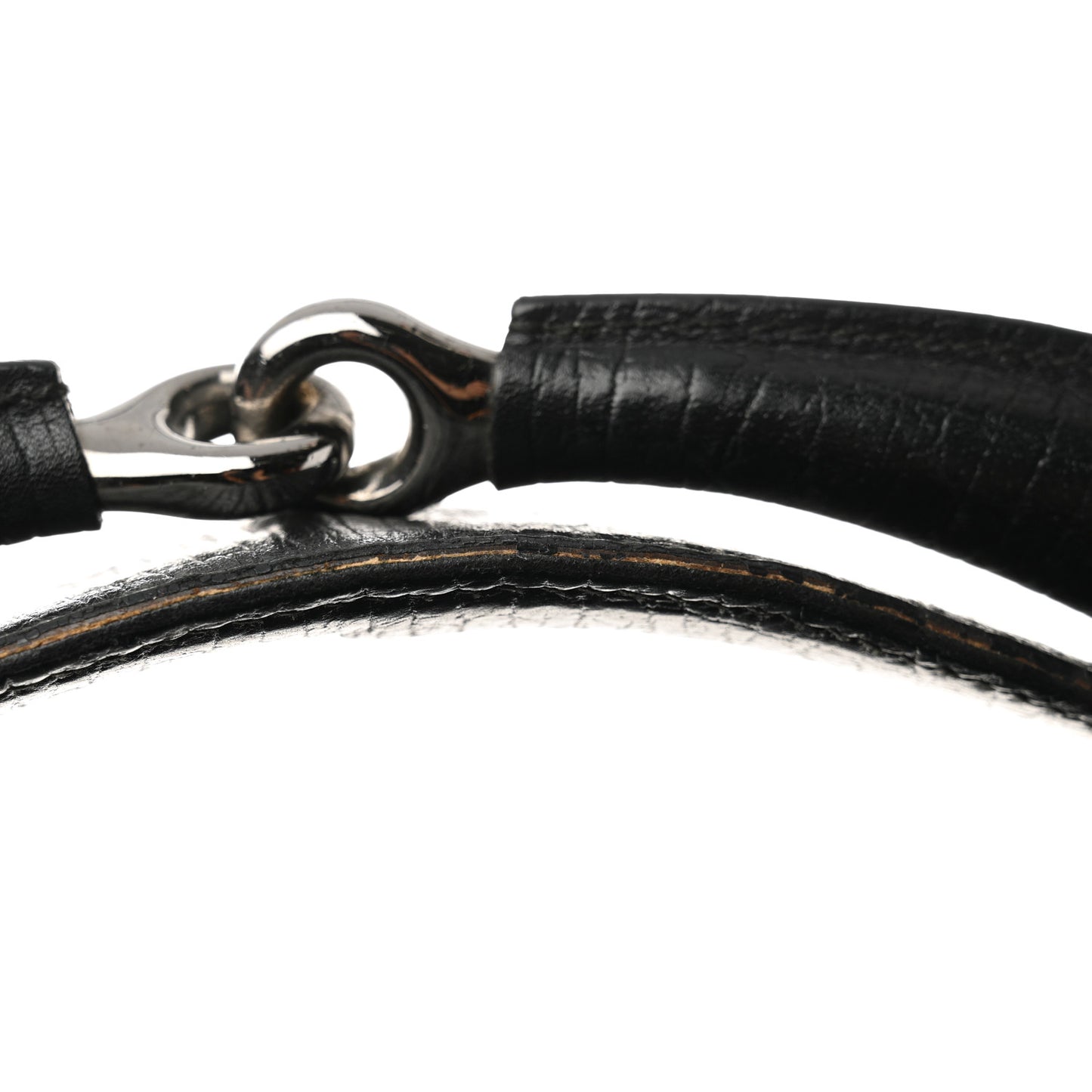 Monogram Large Horsebit Chain Hobo Black