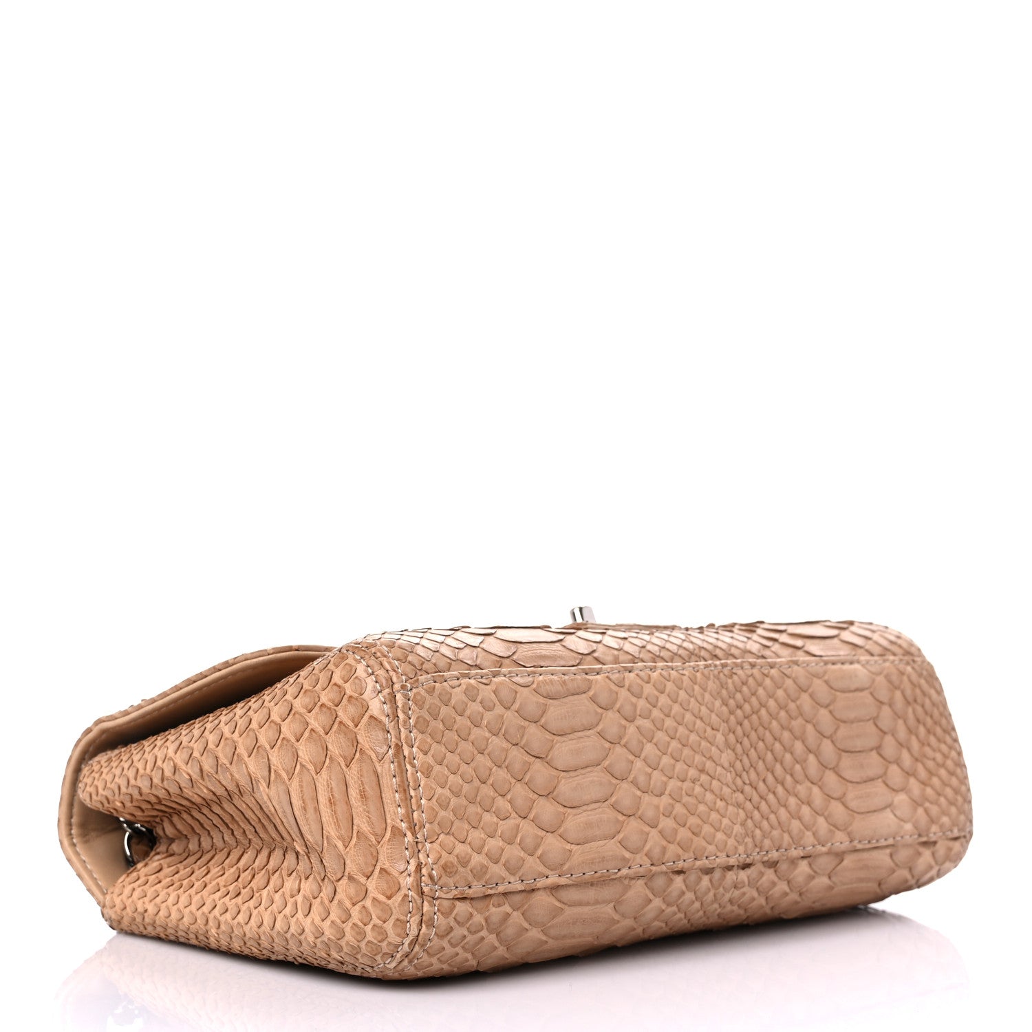 Chanel Python Medium Soho Tassel Flap Beige 4 of 16