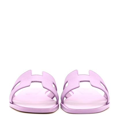 Hermes Epsom Oran Sandals 36 Violet Amethyst 2 of 8