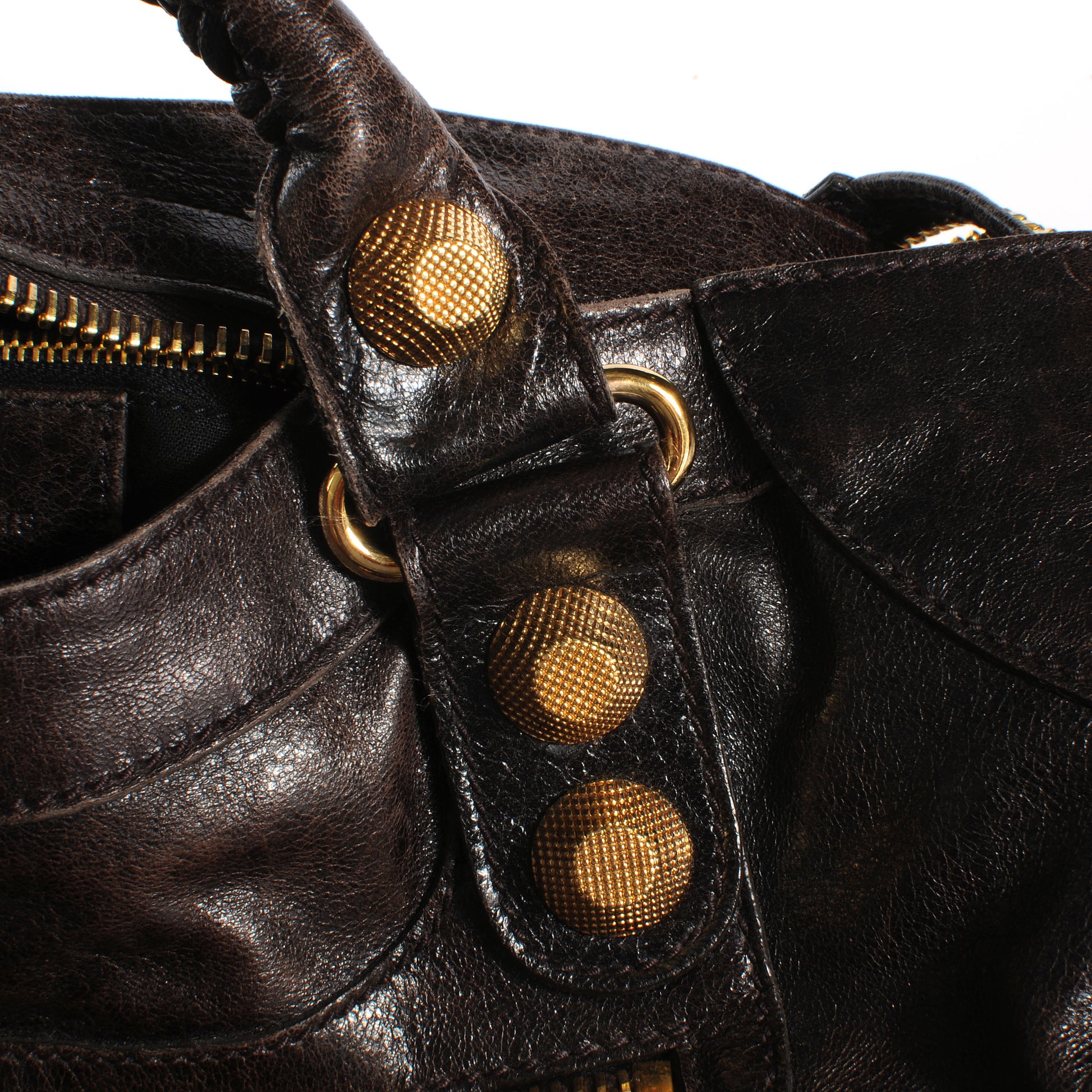 Balenciaga Chevre Giant 21 Gold Hardware Part Time Cafe 9 of 12